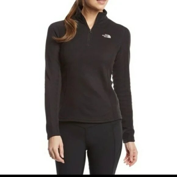 The North Face Jackets & Blazers - The North Face Black Fleece Quarter-Zip Pullover